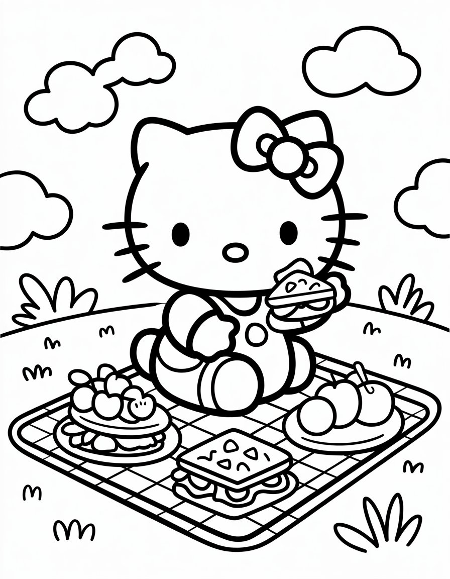 Picnic Hello Kitty